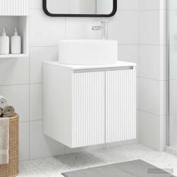 vidaXL Chiuveta de baie suspendata Alb 49, 5 x 44, 5 x 65, 5 cm GartenMobel Dekor (890462)
