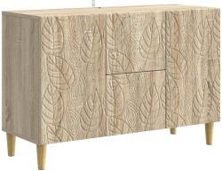 vidaXL Bufet Stejar Sonoma 89 x 34, 5 x 60 cm Lemn prelucrat GartenMobel Dekor (895117) Comoda