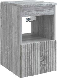 vidaXL Dulap de Baie Sonoma gri 30 x 35 x 50 cm Lemn prelucrat GartenMobel Dekor (890488)