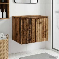 vidaXL Dulap Bathroom Montat pe Perete Lemn vechi 62, 5 x 44, 5 x 50 cm GartenMobel Dekor (890480)