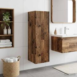 vidaXL Dulap Bathroom Montat pe Perete Lemn vechi 33 x 34, 5 x 60 cm GartenMobel Dekor (890540)