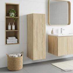 vidaXL Dulap Bathroom Montat pe Perete Stejar Sonoma GartenMobel Dekor (890654)