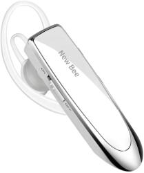 New Bee Casca Bluetooth New Bee B41, Baterie 24 ore, Multipoint, Universală, Culoare Alb (84728296)