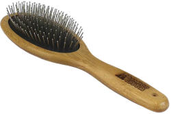 Bamboo Groom bambusz kefe fém tűkkel nagytestű fajtáknak