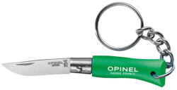 Opinel Tradition No. 02 Inox Bükkfa Green kulcstartó zsebkés (002273)