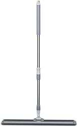 Dreamramp Mop Teu Microfibra pentru interior, exterior, praf si substante lichide cu spalare manuala, din Aluminiu de 80 cm lungime, cu doua rezerve incluse, Tija reglabila din Otel Inoxidabil, Dreamramp - Cura