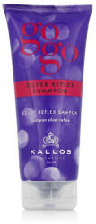 Kallos GoGo Silver Reflex șampon pentru par gri sau platinat 200 ml