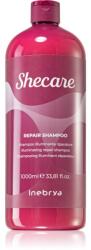 Inebrya SheCare Repair șampon pentru stralucire pentru par deteriorat 1 l