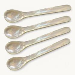 Edzard Mother of Pearl kaviár kanál 11cm szett 4részes (2383)