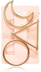 BrushArt Hair Clip agrafe de par Simple Shapes 3 buc