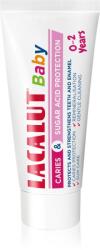 Lacalut Baby Caries and Sugar Acid Protection 0-2 Years fogkrém gyermekeknek ízesítéssel Raspberry&Banana 55 ml
