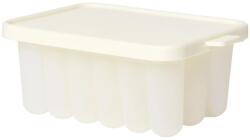 BIBS Baby Food Freezer Tray fagyálló szilikonforma Ivory 12 x 8, 5 x 5, 3 cm 150 ml