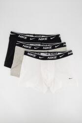 Nike Nike, Logós derekú boxeralsó szett - 3 db, Fekete, Szürke, Fehér, XL (0000KE1008-MP1-XL)