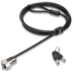 Kensington NanoSaver® kulcsos laptopzár, közvetlen csatlakozás, 1, 8m, szénacél kábel, 5mm (K64444WW)