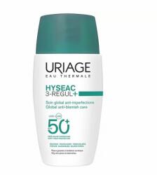 Uriage - Crema pentru ten predispus la acnee cu protectie solara SPF 50+ Hyseac 3 Regul+ Uriage, 50 ml