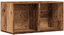 vidaXL LP antik fa színű szerelt fa tárolódoboz 69, 5 x 34 x 36 cm 9.78 kg (855786)
