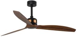 Faro Barcelona FARO 33451WT - Ventilator de tavan COPPER FAN M Ø 128 cm, maro/negru, Wi-Fi Tuya + telecomandă (FA33451WT)