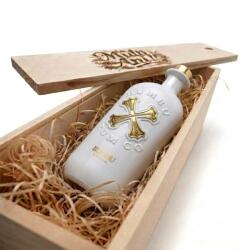 Bumbu Pachet Cadou Cutie Lemn Personalizata Lichior Bumbu Cream 15%, 0.7L