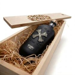 Bumbu Pachet Cadou Cutie Lemn Personalizata Rom Bumbu XO 40%, 0.7L