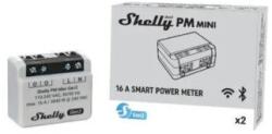 Shelly contor de energie shelly plus pm mini gen3, 16a (3800235261613)