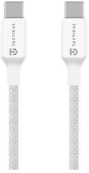 Tactical Stitch Thread Type-C / Type-C töltő- és adatkábel 60W 2m fehér 57983126595 (57983126595)