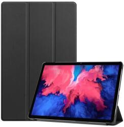 Gigapack tabletvédő álló, bőr hatású, aktív flip, oldalra nyíló, trifold, asztali tartó, fekete, kompatibilis: Lenovo Tab P11 Plus, TB-J616F, / Tab P11 5G, TB-J607Z, / Tab P11, TB-J606F