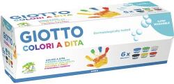 GIOTTO Set 6 culori pictură cu degetele Giotto 6x100 ml (FL0534100)