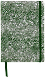 Clairefontaine Notebook coperta tare piele, A5, 144 pagini, Celeste GREENLASER+SILVER (CAI249)