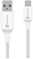 Tactical Stitch Thread USB / Type-C töltő- és adatkábel 27W 1m fehér 57983126581 (57983126581)