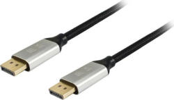 Equip Cablu DisplayPort 1.4 EQUIP 8k 60hz 1m Gri/Negru (119261)