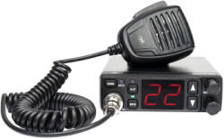 PNI Statie radio CB PNI Escort HP 5500 multistandard 4W AM-FM 12V/24V ASQ RF Gain mufa de bricheta inclusa (PNI-HP5500) Statii radio