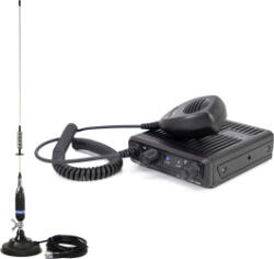 PNI Statie radio CB PNI Escort HP 2020 un singur canal 22 12V si antena CB PNI S75 250W 75 cm 26-28MHz cu fluture si magnet inclus (PNI-PACK138) Statii radio