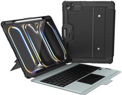 Nillkin Bumper Combo billentyűzetes tok (Backlit Version) iPad Pro 13 2024 készülékhez fekete