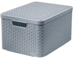 Keter style l rattan kosár fedéllel (3253924832586)