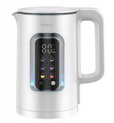 Webber Vízforraló, Webber 05WK110, 1500 ml, 1800 W, 360°-os talp, választható hőmérséklet, szárazonforrás elleni védelem, automatikus kikapcsolás, duplafalú (TF5239)