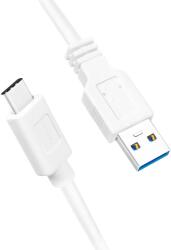 LogiLink Cablu de date Logilink CU0173, USB-A male - USB-C male, 0.5 m, White (CU0173)