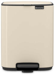 Brabantia Cos de gunoi Brabantia Bo Pedal 1010077, 7 l, Inchidere lenta, Baza cauciucata, Bej (1010077) Cos de gunoi