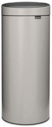Brabantia Cos de gunoi Brabantia Touch Bin New 1010459, 30 l, Inchidere silentioasa si lina, Gri deschis (1010459) Cos de gunoi