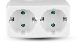 V-TAC Adaptor priza dubla Schuko 2x16A 2300W V-Tac SKU-8783 (SKU-8783)