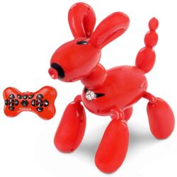 iUni Caine Robot inteligent iUni K32A, Balloon Dog, 50 Comenzi, Control tactil, Telecomanda, Rosu-Negru (537295)