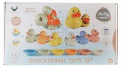Raya Toys Set de jucării pentru baie Raya Toys - Rățuște și țestoasă cu bărci, 16 piese (503125173)