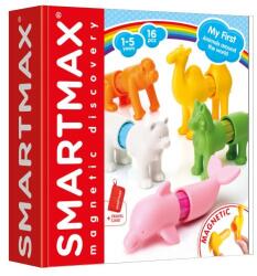 SmartMax - Primele mele animale din întreaga lume - 16 buc (SMX246) Jucarii de constructii magnetice