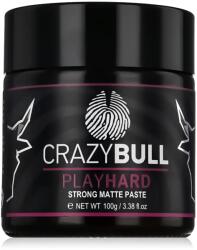 CrazyBull Play Hard Strong Matte Paste 100 g