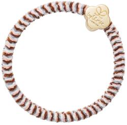 By Eloise London Velvet Gold Quatrefoil Soft Neutrals
