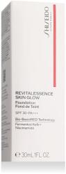 Shiseido Revitalessence Skin Glow Foundation SPF 30 PA+++ 30 ml árnyék 320 Pine