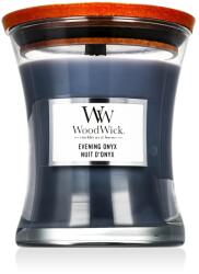 WoodWick Spiced Blackberry Illatgyertya 275 g típus Evening Onyx