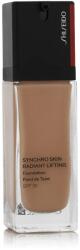 Shiseido Synchro Skin Radiant Lifting SPF30 Alapozó nőknek 30 ml árnyék 310 Silk