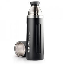 GSI Outdoors Glacier Stainless Vacuum Bottle 1l Цвят: черен