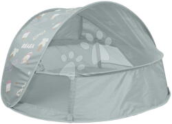 Beaba Strandsátor gyerekeknek Breezynest Anti UV Tent Lichen Beaba 360°-os szellőzéssel homok- és rovarvédelemmel szürke 0-24 hó korosztálynak (BE930408)