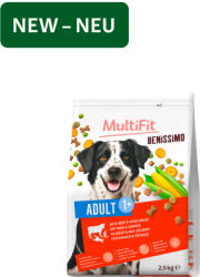 MultiFit Benissimo adult száraz kutyaeledel marha&zöldség 2, 5kg